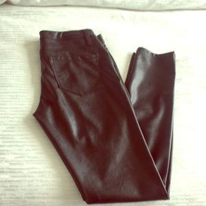 Faux Leather Leggings